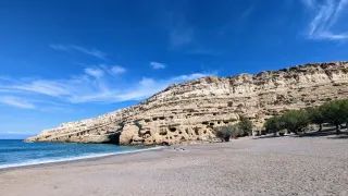 spiaggia di Matala - Creta