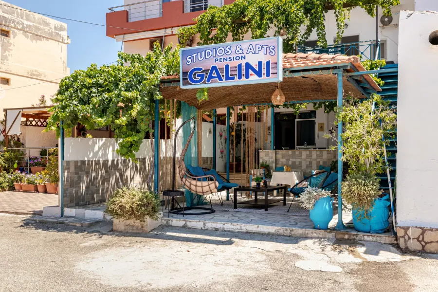 Pension Galini entrance
