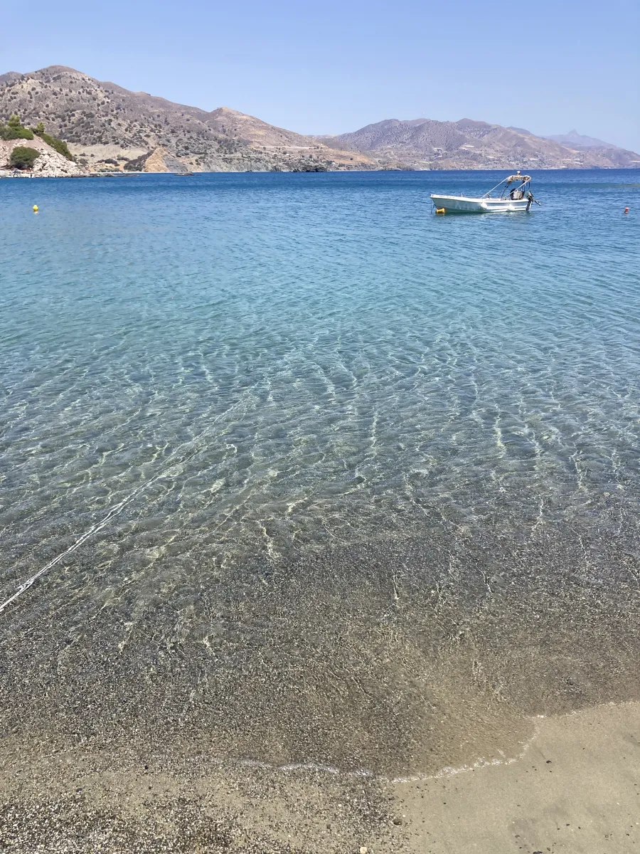 Spiaggetta deserta a Kali Limenes